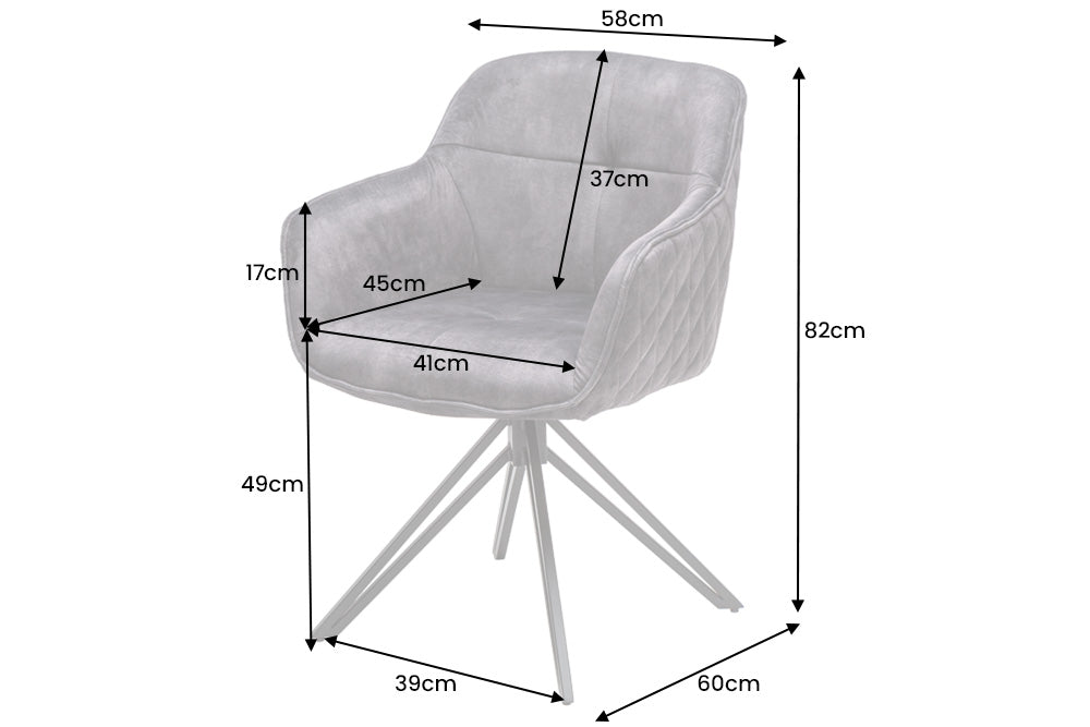 Casa Élite&nbsp;Drehstuhl EUPHORIA &nbsp;40260