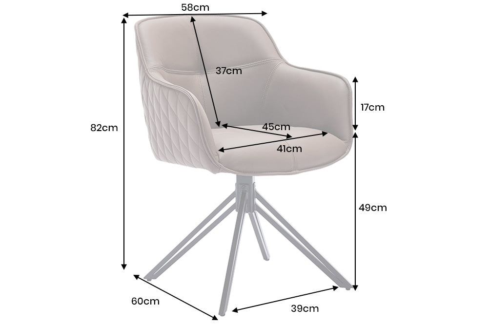 Casa Élite&nbsp;Drehstuhl EUPHORIA &nbsp;45861