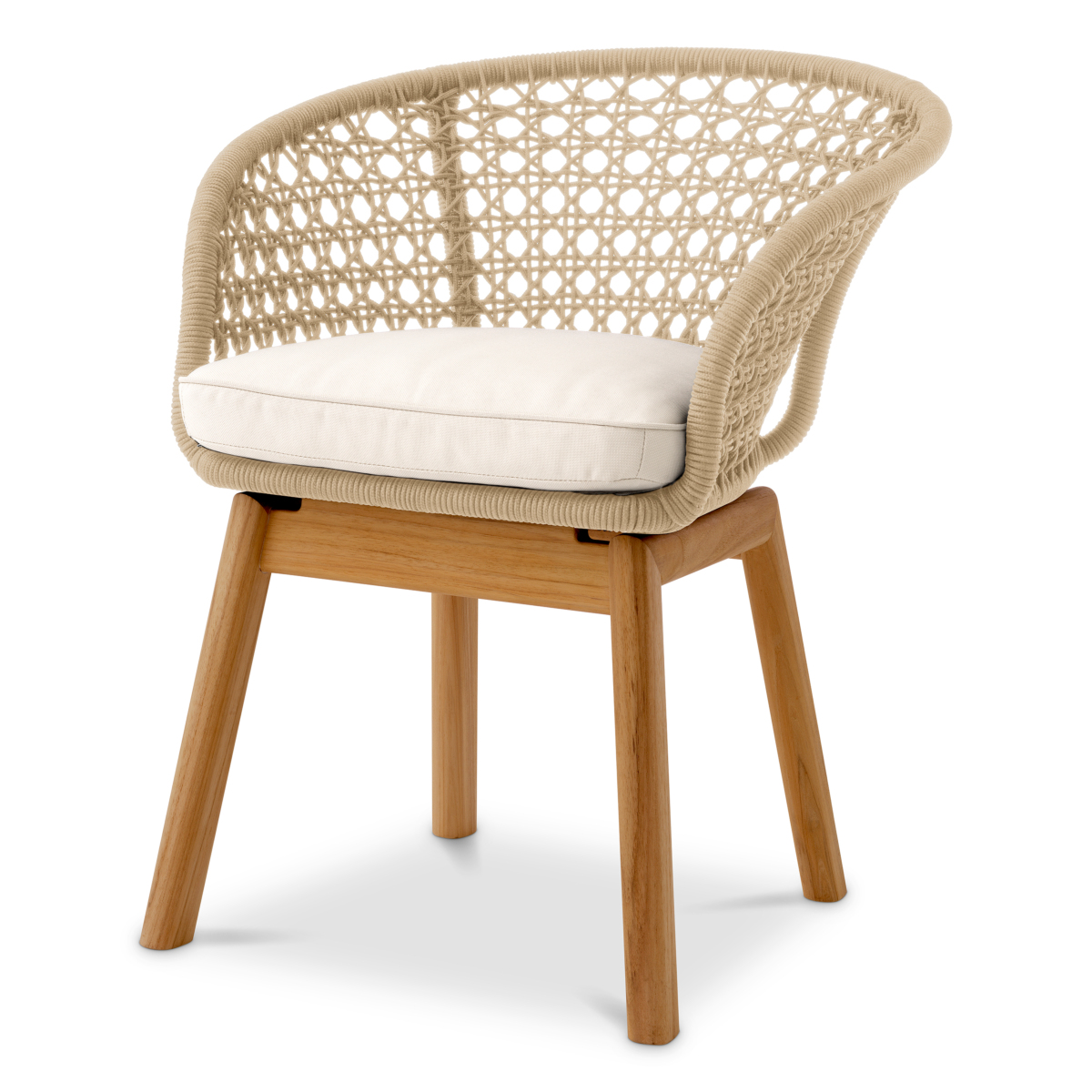 Silla de comedor de exterior Trinity von Eichholtz
