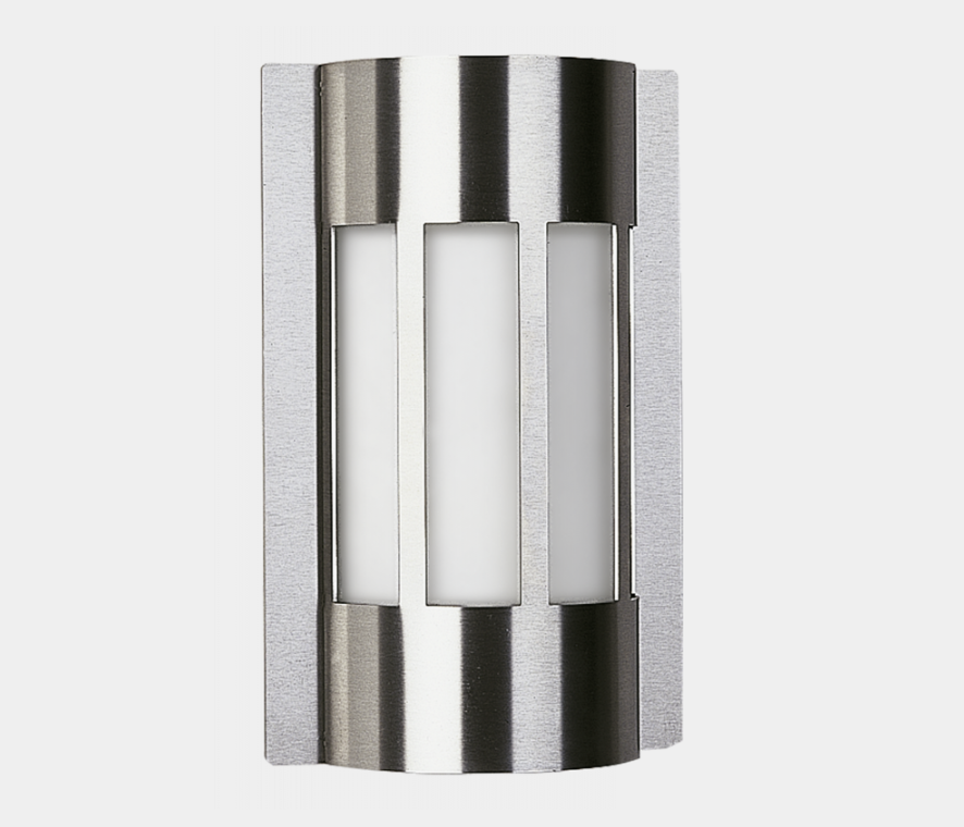 Serie EDELSTAHL VON ALBERT LEUCHTEN von Albert Leuchten von Albert Leuchten Wandleuchte Typ Nr. 6119 - Edelstahl für 1 x Lampe, E27 696119