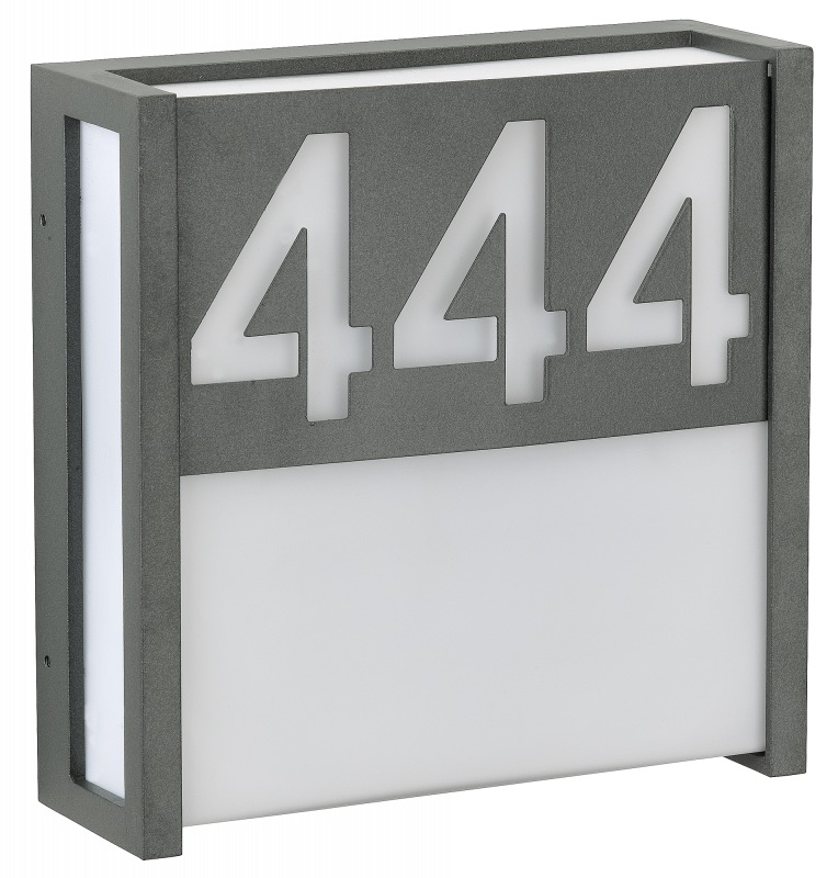 Albert Leuchten - 620032 - Hausnummer-Blende zu 32 Typ ..6401 - Farbe: anthrazit