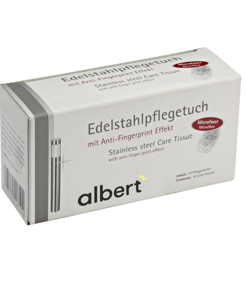 Albert LeuchtenEdelstahlpflegetuch 1 Stück 690027
