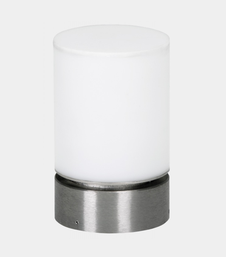 Albert Leuchten - 690201 - Wand- und Deckenleuchte Typ Nr. 0201 - Edelstahl, für 1 x ESL/LED max. 15 W, E27