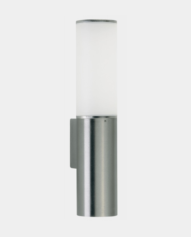 Albert Leuchten - 690214 - Wandleuchte Typ Nr. 0214 - Edelstahl, für 1 x Lampe max. 20 W, E27