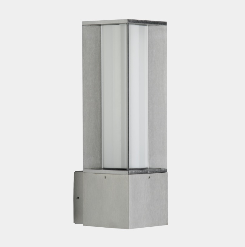 Albert LeuchtenWandleuchte Typ Nr. 0335 - Edelstahl, für 1 x Lampe max. 20 W, E27