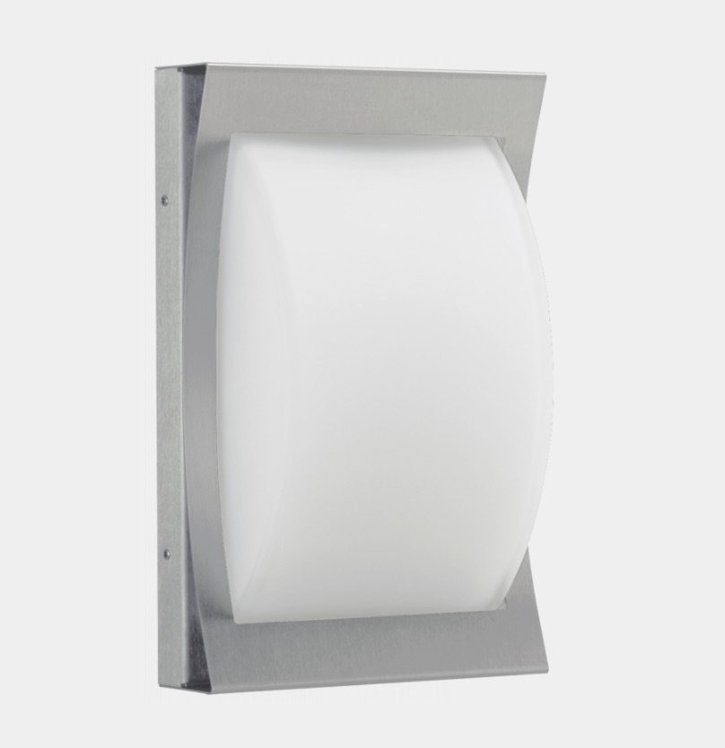 Albert LeuchtenWand- und Deckenleuchte Typ Nr. 6217 - Edelstahl, für 1 x Lampe, E27