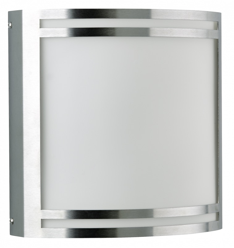 Albert LeuchtenWand- und Deckenleuchte Typ Nr. 6407 - Edelstahl, mit 1 x LED 10 W
