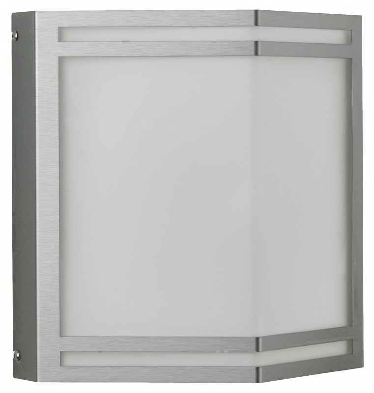 Albert LeuchtenWand- und Deckenleuchte Typ Nr. 6408 - Edelstahl, mit 1 x LED 10 W