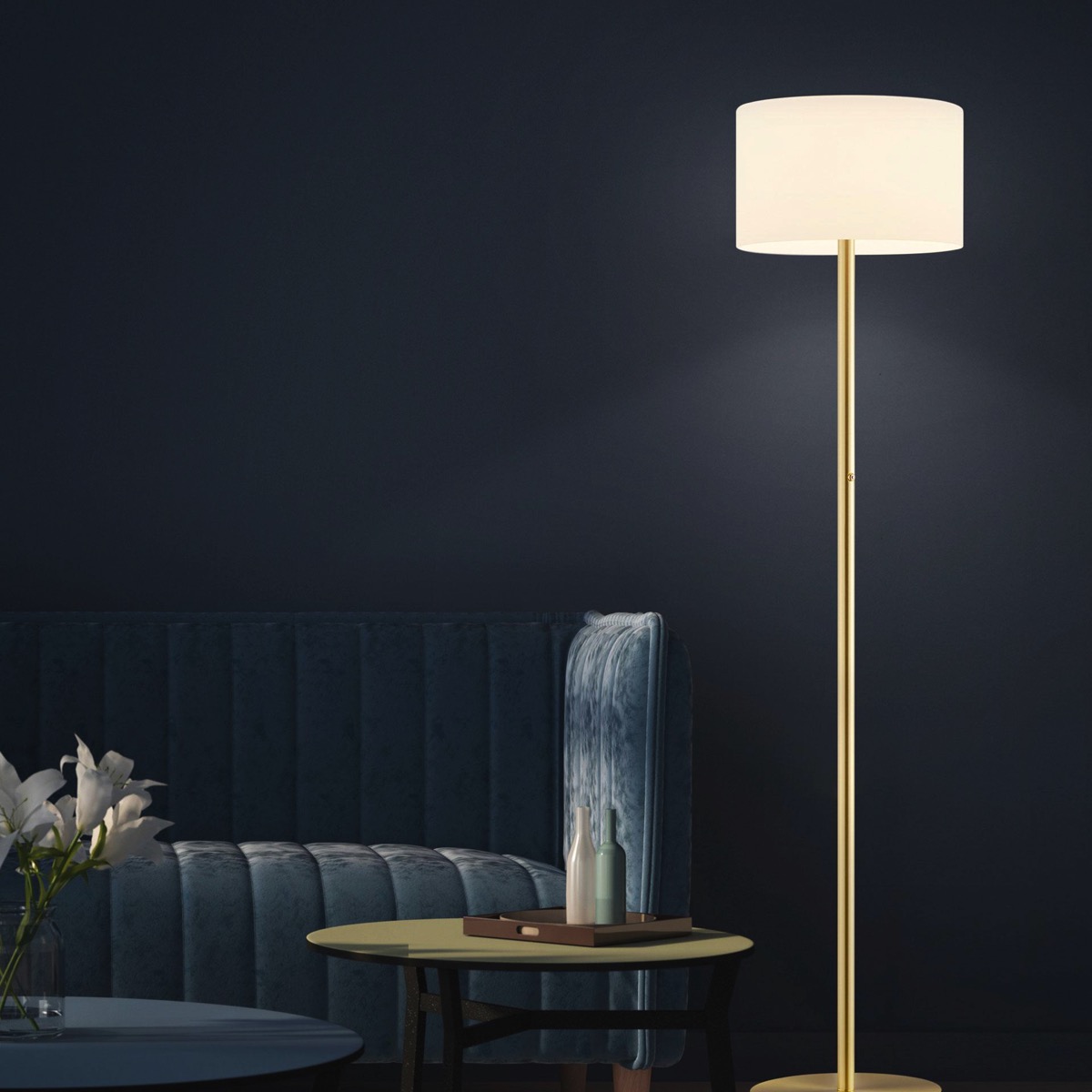 LED-Stehleuchte Grazia der Firma BANKAMP Leuchtenmanufaktur
