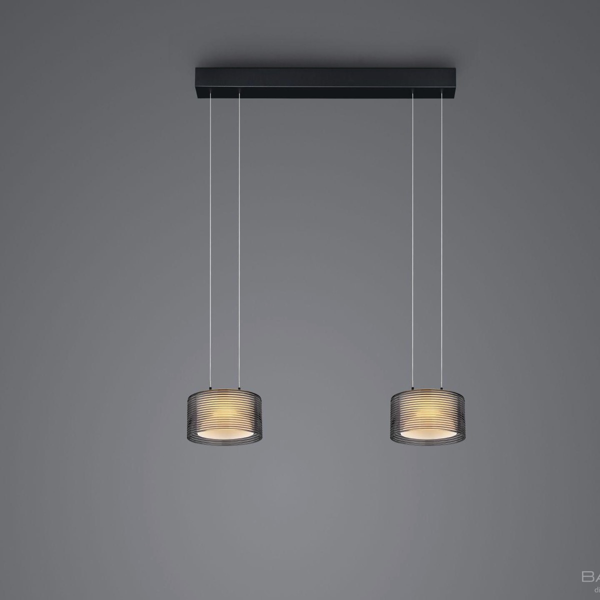 BANKAMP LED Pendelleuchte flex GRAND GROOVE 2 flammig BANKAMP LED Pendelleuchte flex GRAND GROOVE 2 flammig