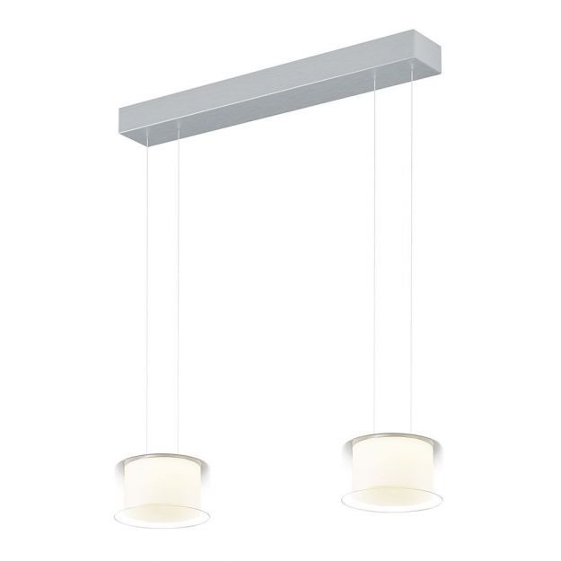 BANKAMP Leuchtenmanufaktur - 2297/2-36 - LED Pendelleuchte flex GRAND CLEAR 2 flammig