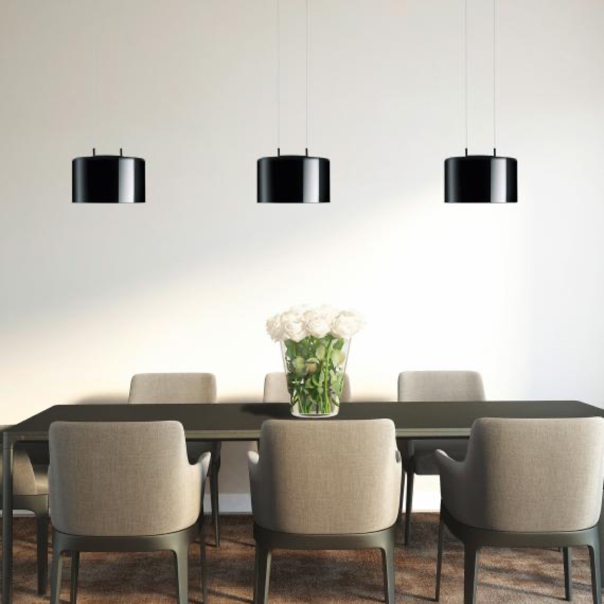 BANKAMP LED-Pendelleuchte Grand Luce Elevata flex 3 flammig BANKAMP LED-Pendelleuchte Grand Luce Elevata flex 3 flammig