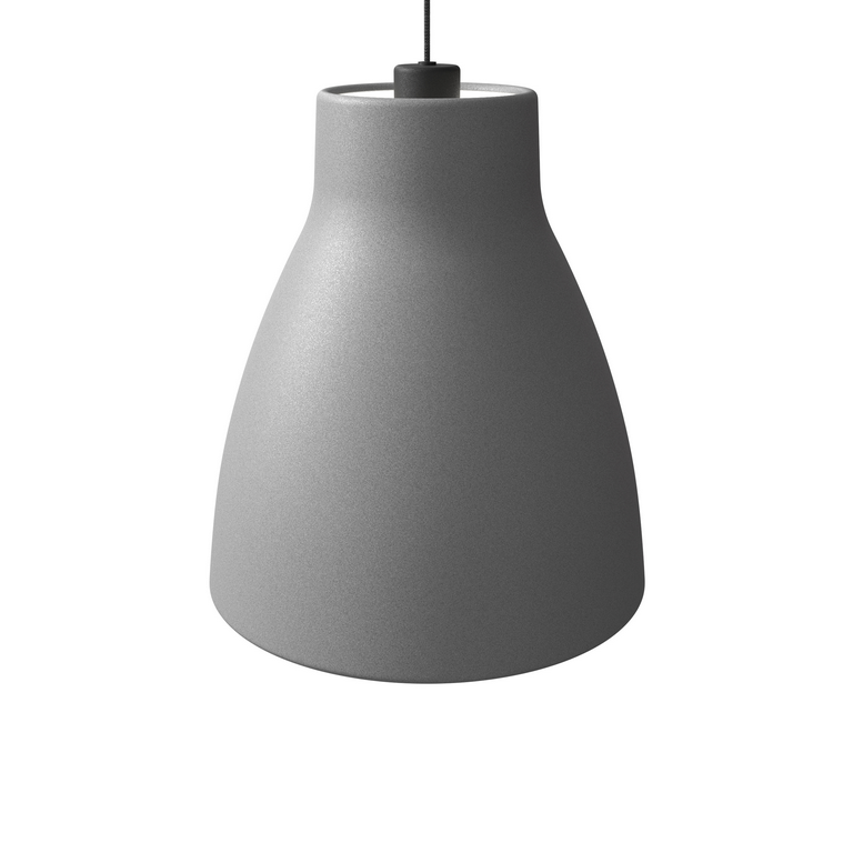 Belid LeuchtenGong Pendelleuchte D320 concrete/Struktur schwarz E27