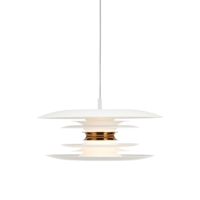 Belid LeuchtenDiablo Pendelleuchte D400 weiß/Messing E14