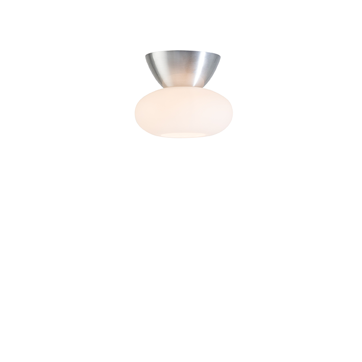 Belid LeuchtenOpus Deckenleuchte D150 Aluminium/Opalglas G9