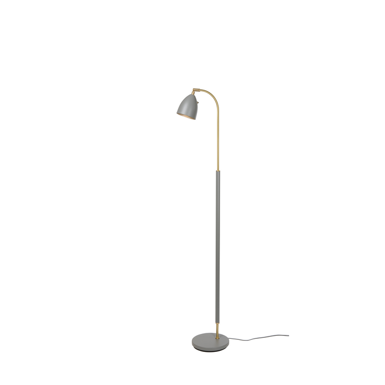 Belid LeuchtenDeluxe Stehleuchte warm grau/Messing MR16