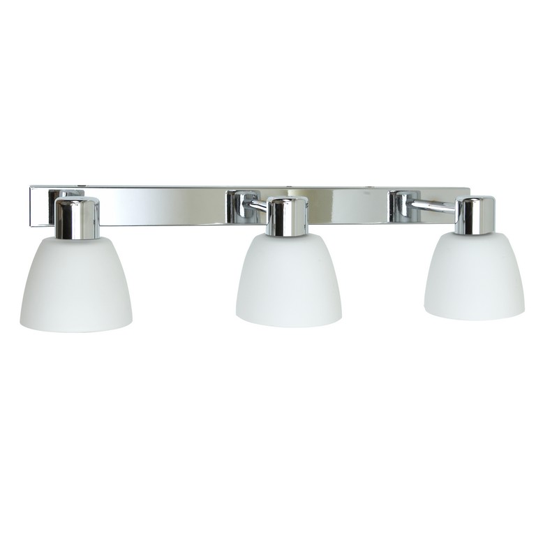 Belid Leuchten - 529744389 - Bizzo Wandleuchte 3 Chrom/Opalglas E14