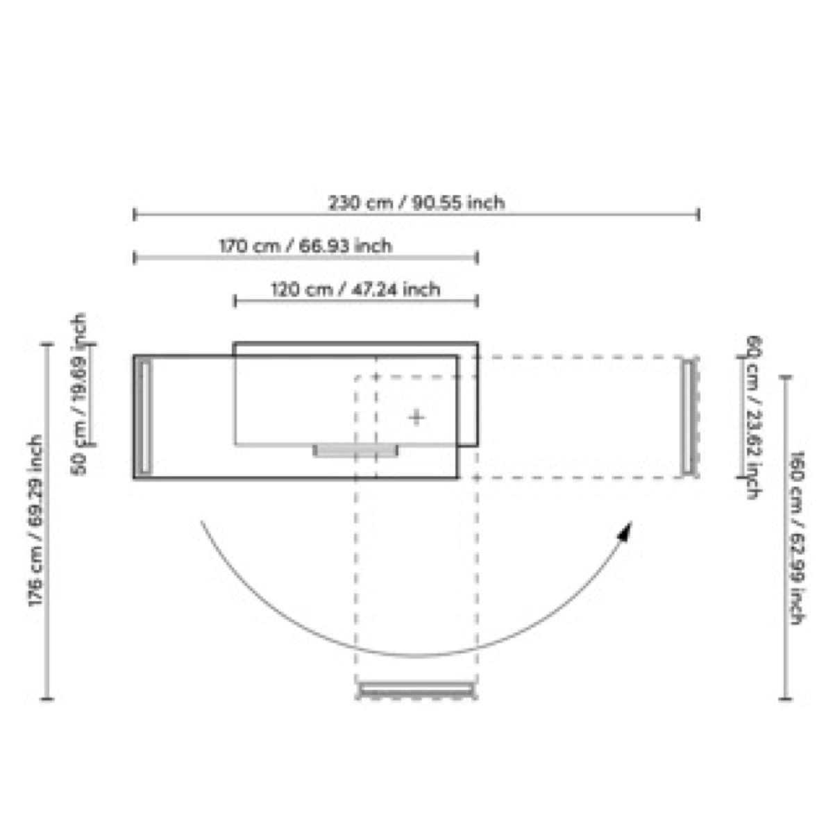 Schreibtisch Sanderson der Firma Eichholtz