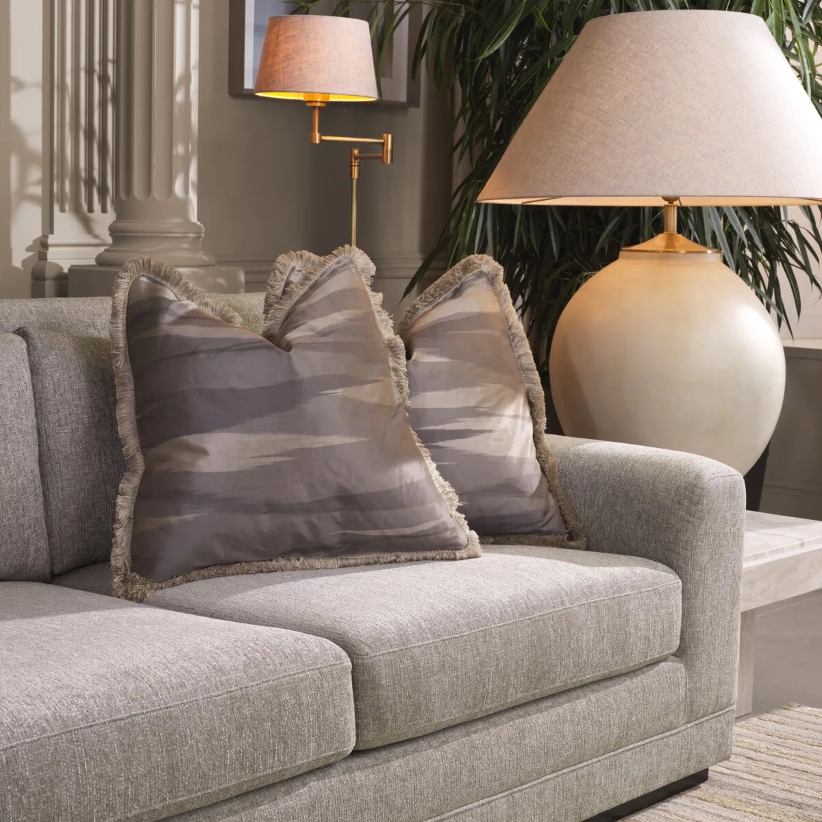 Tischlampe Moon Jar der Firma Eichholtz
