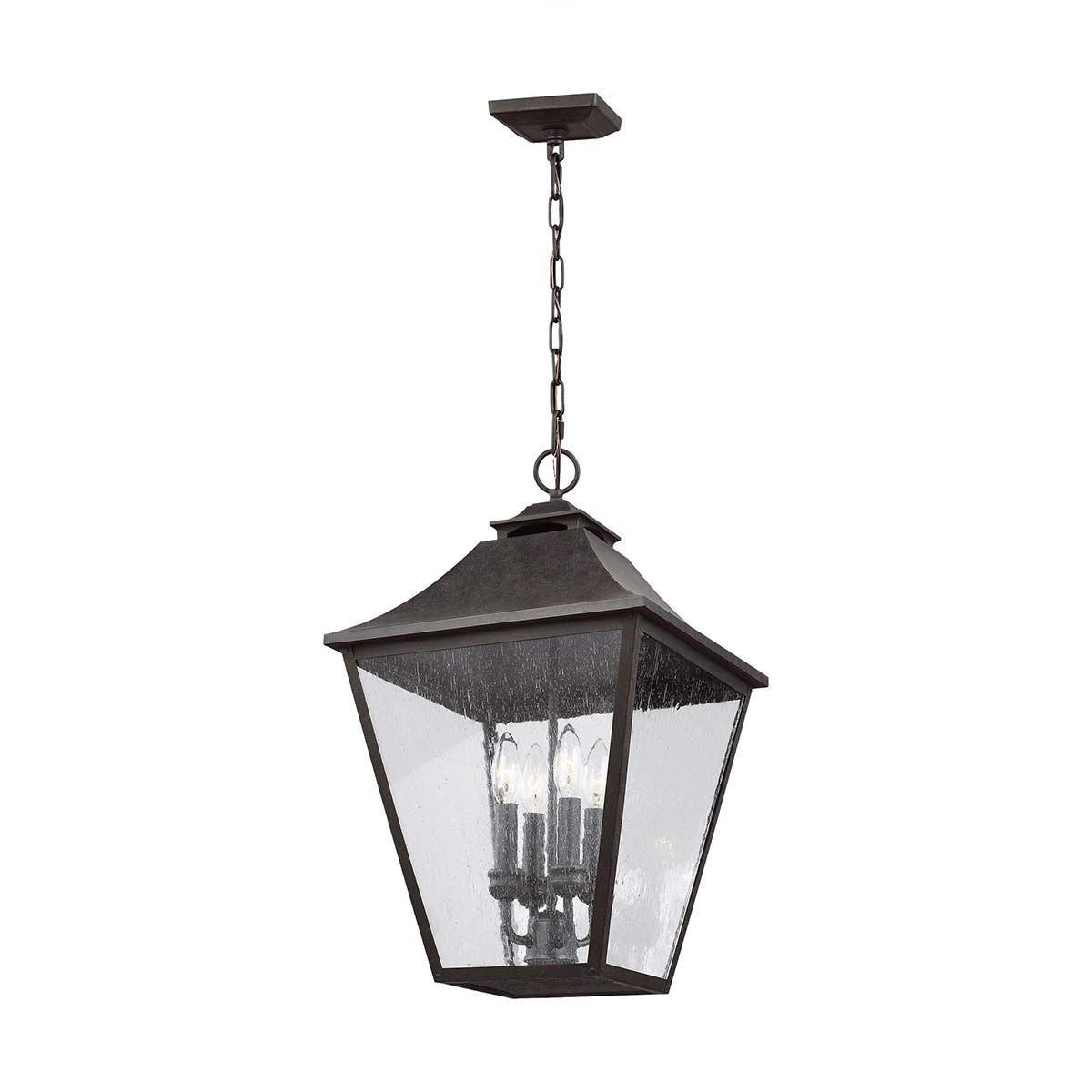 Elstead - FE-GALENA8-XL-SBL - Galena 4 Lichtketten-Laterne - Zobel