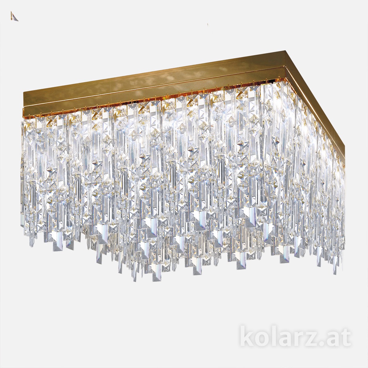 KOLARZ Leuchten Moderne Deckenleuchten & Deckenlampen fürs Esszimmer von KOLARZ Leuchten Deckenleuchte Prisma Stretta 55 cm 1314.116.3.P1.KpT