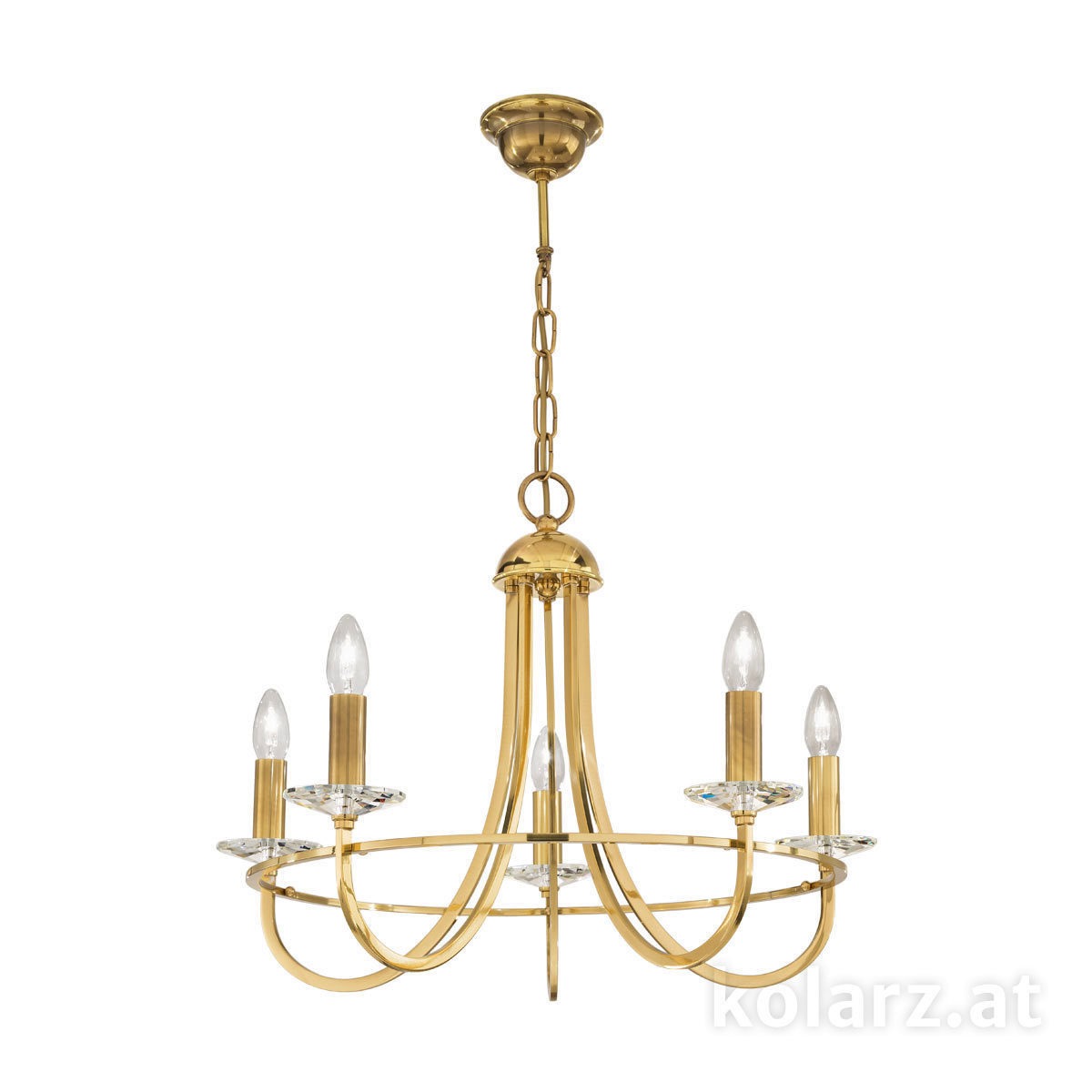 KOLARZ Leuchten Kristall-Hängeleuchte, Pendelleuchten & Hängelampen fürs Esszimmer von KOLARZ Leuchten Luster, chandelier - Imperial 330.85.8C