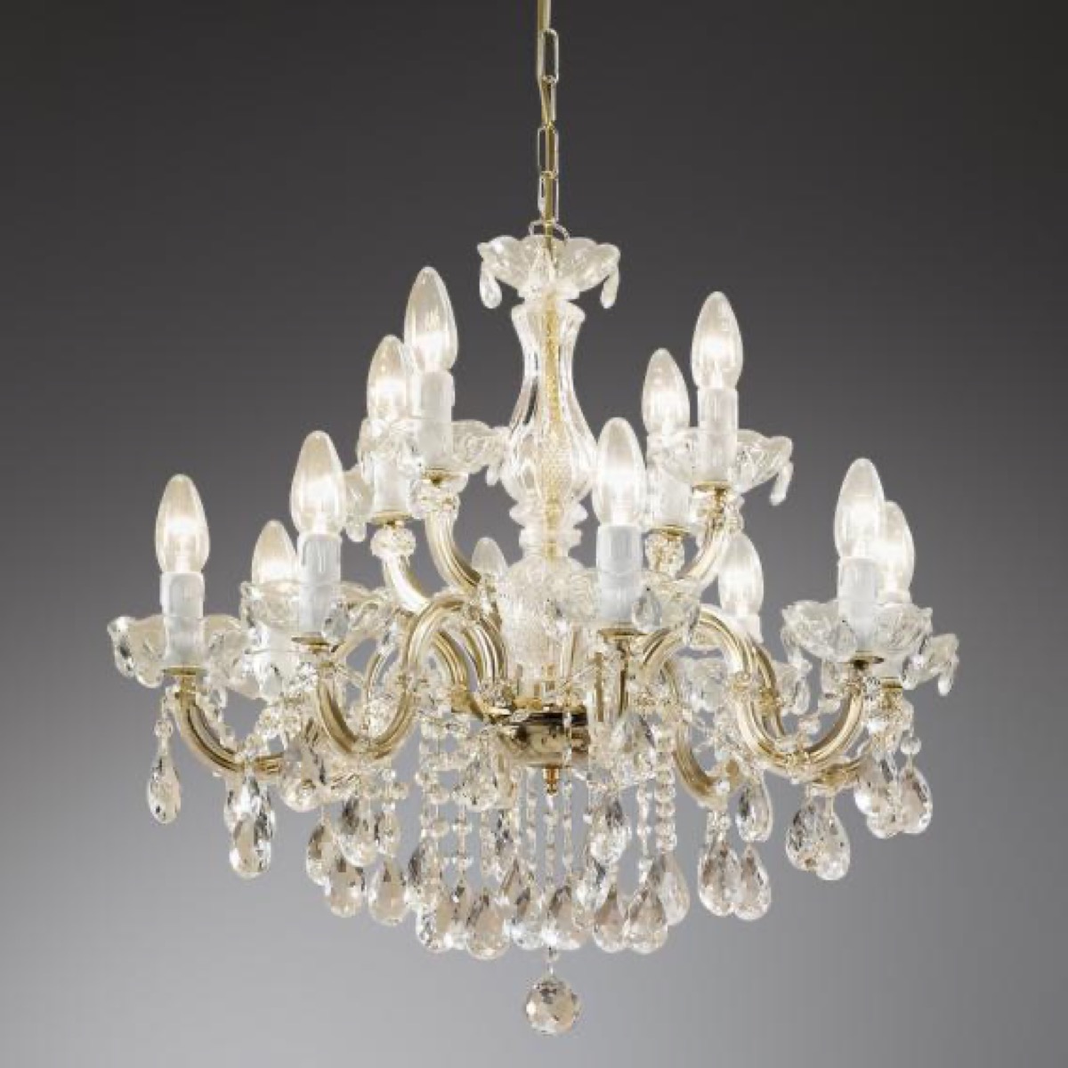 KOLARZ Leuchten - 960.88+4 - Valerie Luster | chandelier Kronleuchter 12 flammig