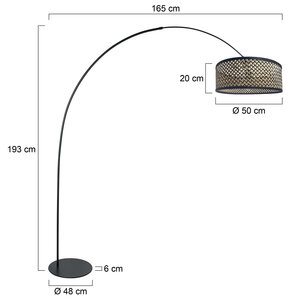 Steinhauer&nbsp;Stehlampe Curve&nbsp;4261ZW