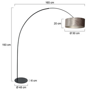 Steinhauer&nbsp;Stehlampe Curve &nbsp;4263ZW