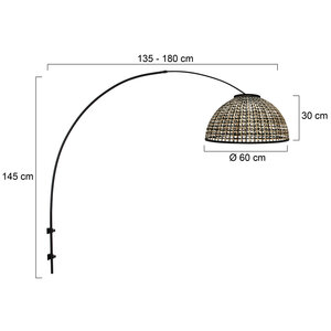 Steinhauer&nbsp;Wandleuchte Nox Light&nbsp;4407ZW