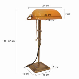 Steinhauer&nbsp;Tischleuchte Ancilla &nbsp;7735BR