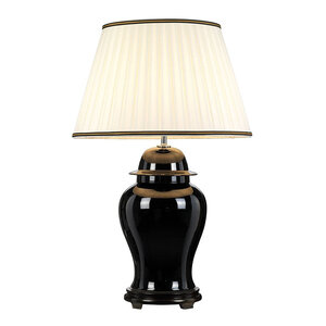 Elstead&nbsp;Lámpara de mesa Chiling Black&nbsp;DL-CHILING-TL-B