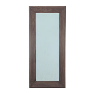 Nicka Brown mango wood espejo rectangular S