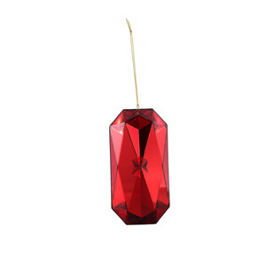 Diam Red PP colgante de adorno de diamante S