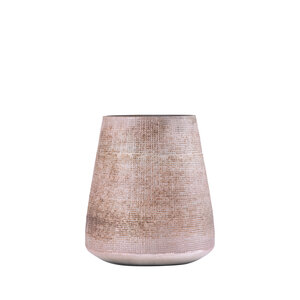 Komal Pink farol de vidrio de tormenta muestra S