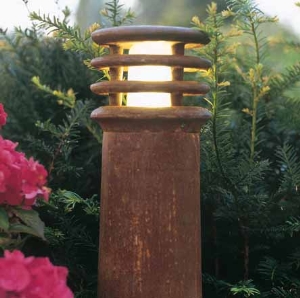 Designer-Außenleuchten & Außenlampen von Royal Botania RUSTY Aussenpollerleuchte groß RUS70