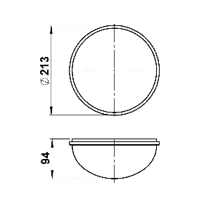 Schirme, Gläser & Stoffschirme von Albert Leuchten G 63, Glas rund, opal 90210063