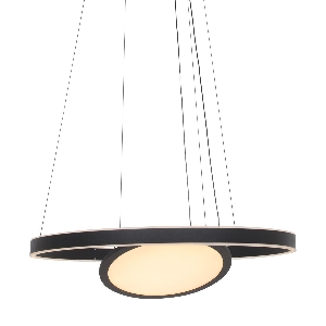 Hängeleuchte, Pendelleuchten & Hängelampen von Steinhauer Hängelampe Ringlux 60 cm 3514ZW