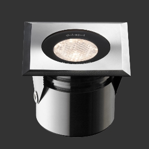 dot-spot von dot-spot brilliance-midi LED Einbaustrahler, quadratisch 31201.827.06.33