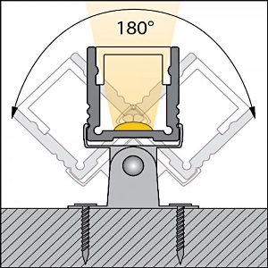 dot-spot von dot-spot slimlux 19 LED Lichtleiste, versiegeltes LED Modul 62190.64.802.4979