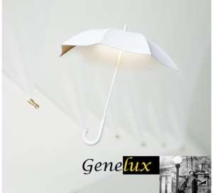 Designer-Wandleuchten & Wandlampen fürs Schlafzimmer von BPM Lighting Wandleuchte Regenschirm in Reliefoptik gene