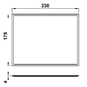 Schirme, Gläser & Stoffschirme von Albert Leuchten G 383, ESG-Glas 90220383