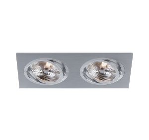 Moderne  für den Flur von BPM Lighting KATLI Einbauleuchte 2- fach rechteckig 3051