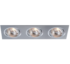 BPM Lighting Artikel von BPM Lighting KATLI Einbauleuchte 3- fach rechteckig 3052GU