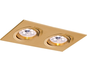 Moderne  für den Flur von BPM Lighting KATLI Einbauleuchte 2- fach 2012