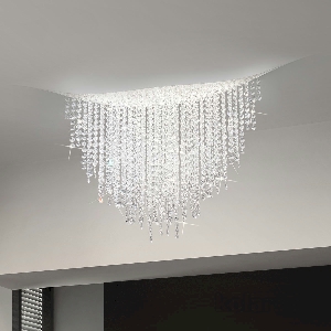 Designer- fürs Esszimmer von KOLARZ Leuchten Deckenleuchte FONTE DI LUCE 120 zum eingipsen 5310.10350.940