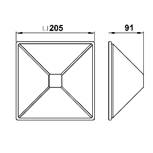 Schirme, Gläser & Stoffschirme von Albert Leuchten G 103, Opalglas matt 90210103