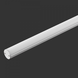 dot-spot von dot-spot slimlux 20 R LED Lichtleiste, rund, mit opaler Abdeckung und versiegeltem LED Band 62200.64.927.5484