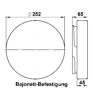 Albert Leuchten Schirme, Gläser & Stoffschirme von Albert Leuchten G 411, Opalglas matt d = 250 mm 90210411