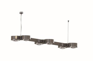 Puk Mini Line M - LED / cromo